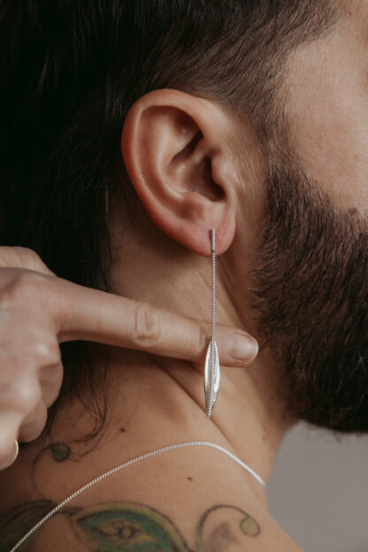 Saskia Diez Leaves Earrings