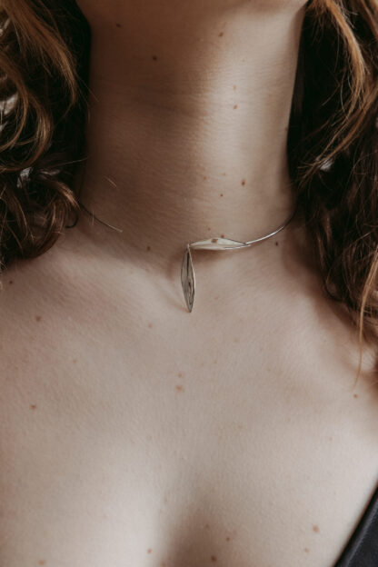Saskia Diez Leaves Neckpiece