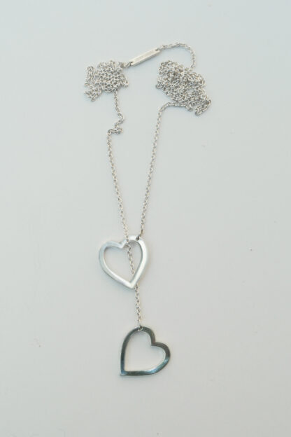 Saskia Diez LS Linked Hearts Necklace