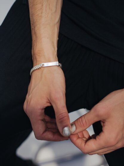 saskia diez men´s IDENTITY bracelet