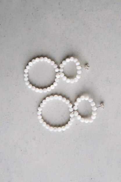 Saskia Diez MOP Holiday Earrings No2