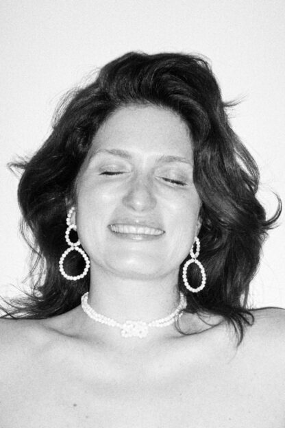 saskia diez MOP Holiday Earrings No2