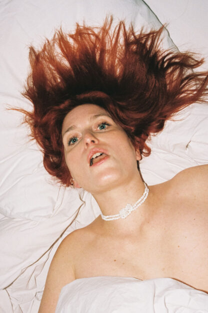 Saskia Diez MOP Holiday Necklace Knot