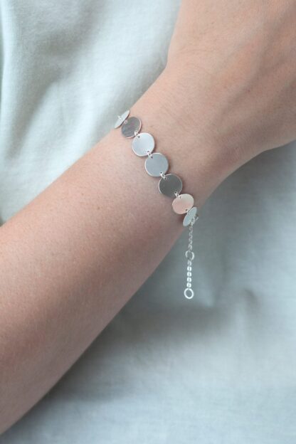 Saskia Diez Multi Paillettes Bracelet