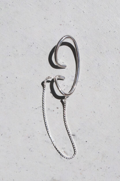 Saskia Diez Rebl/Diez Chain Double Earcuff