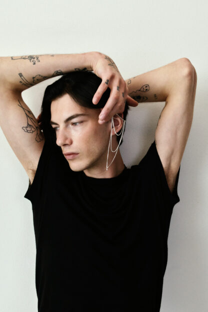 Saskia Diez Rebl/Diez Triple Chained Earcuff