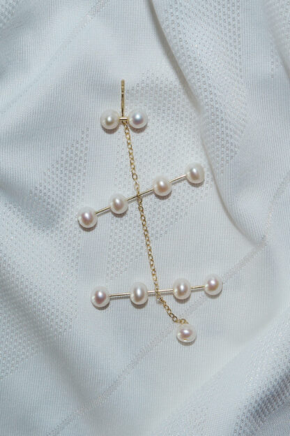 Saskia Diez Soccer Earring 4-4-2