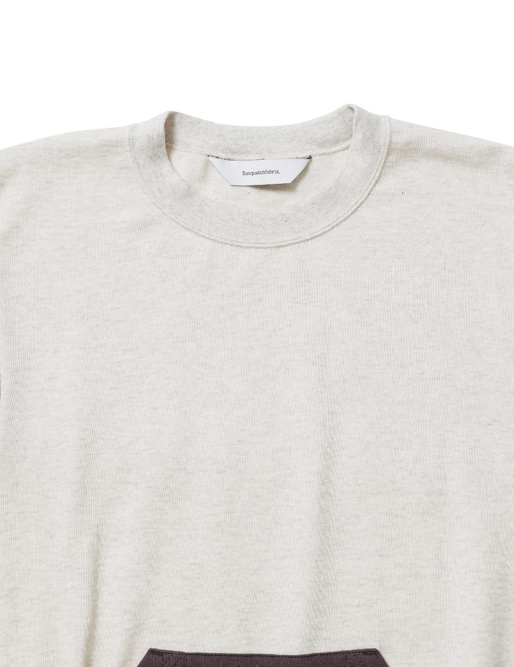 Sasquatchfabrix. 2TONE CREWNECK SWEATSHIRT 24SS-CSL-008