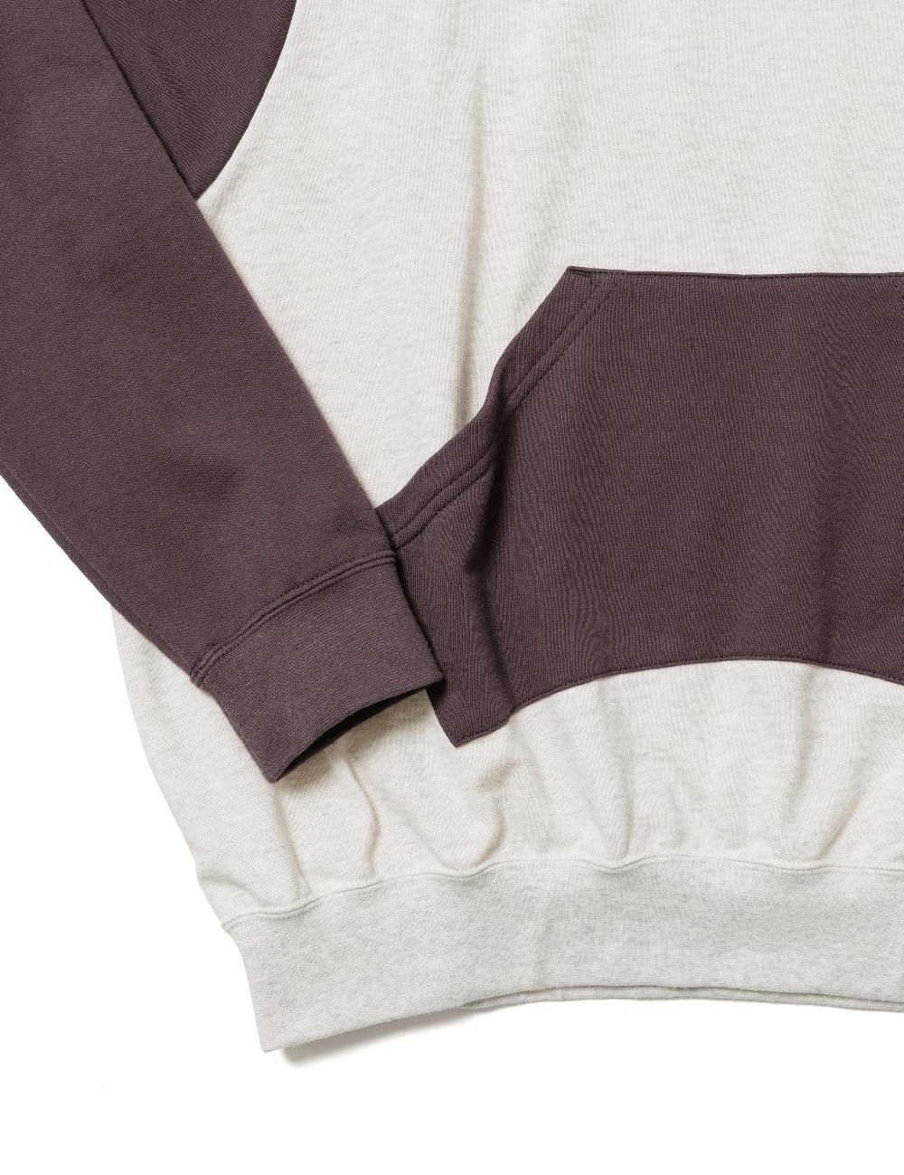 Sasquatchfabrix. 2TONE CREWNECK SWEATSHIRT 24SS-CSL-008