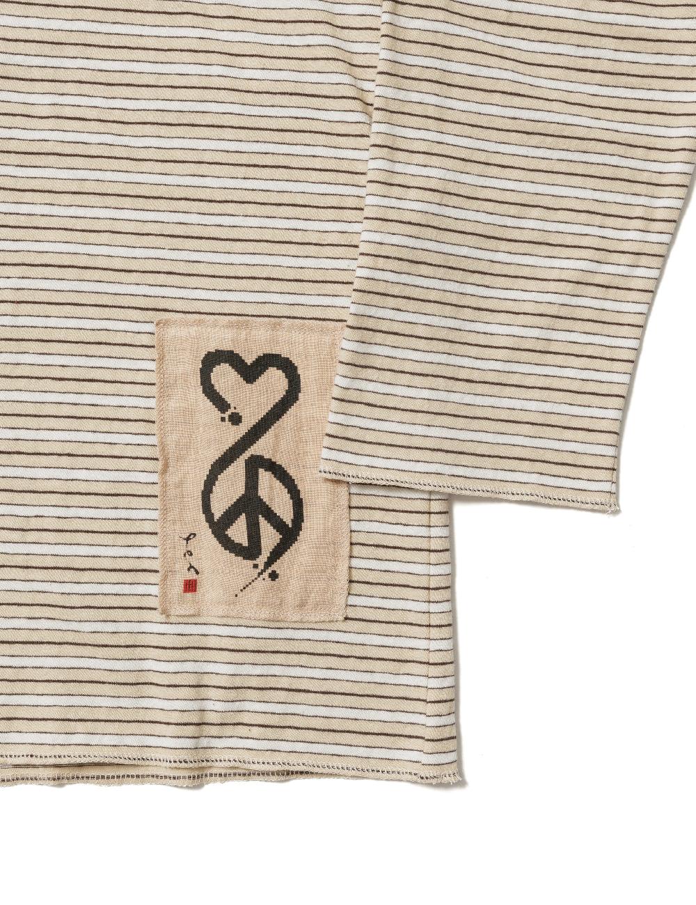Sasquatchfabrix. BORDER LONG SLEEVE T-SHIRT 24SS-CSL-006