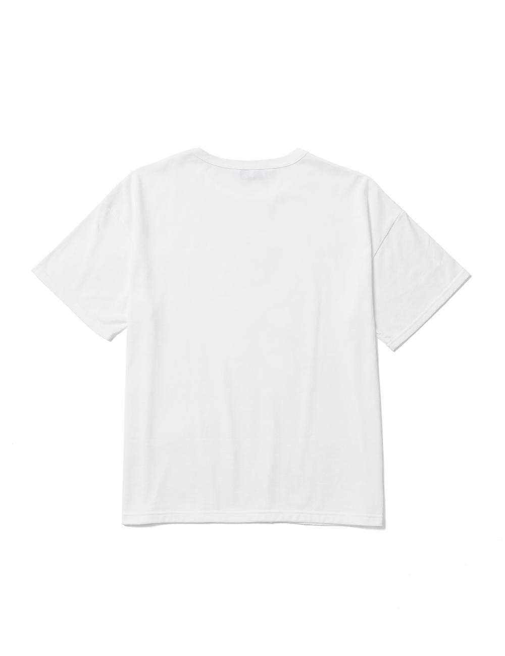 Sasquatchfabrix. “CUBISM SMILE” 2TONE H/S T-SHIRT 24SS-CST-011