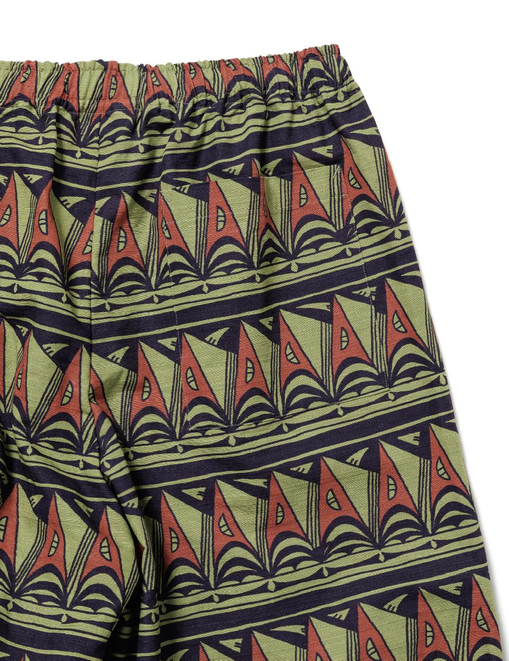 Sasquatchfabrix. EASY PANTS “PRIMITIVE BORDER” 25SS-PA9-015