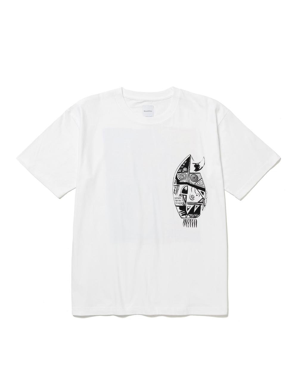 sasquatchfabrix. H/S T-SHIRT “PRIMITIVE MASK” 25SS-TS5-001