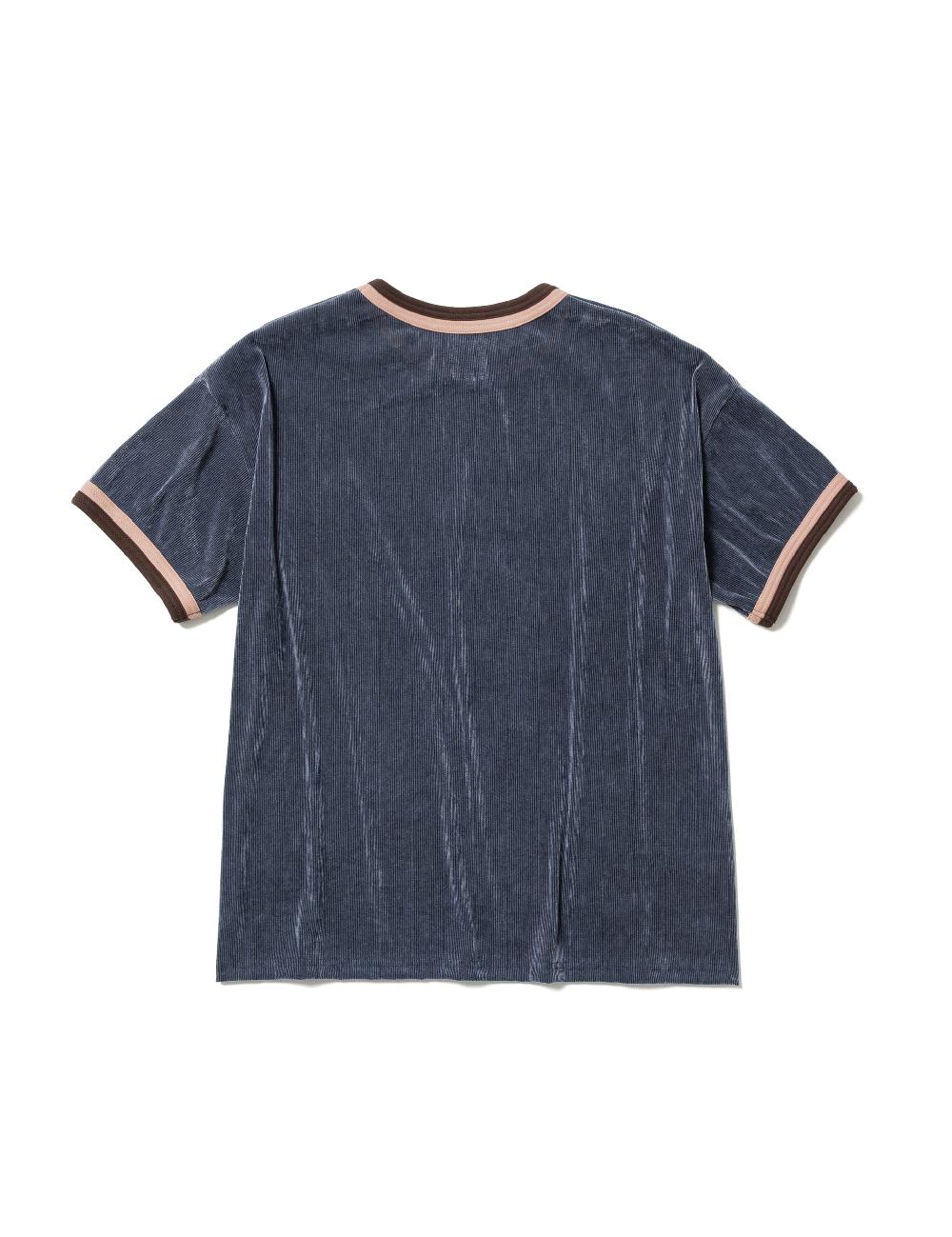 Sasquatchfabrix. MESH VELOUR H/S T-SHIRT 24SS-CST-004