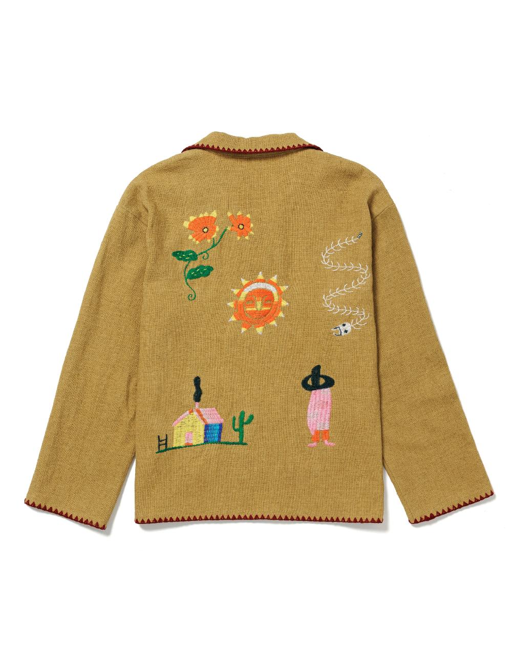 Sasquatchfabrix. MEXICAN EMBROIDERY JACKET 25SS-JKL-004