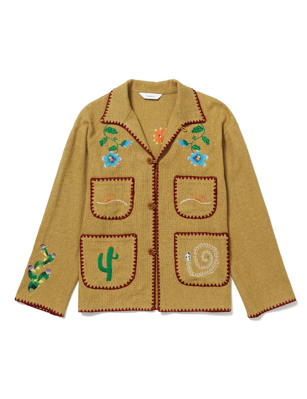 sasquatchfabrix. MEXICAN EMBROIDERY JACKET 25SS-JKL-004