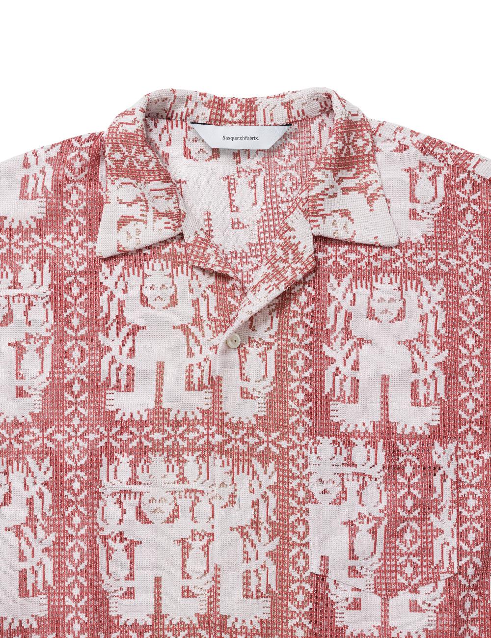 Sasquatchfabrix. OC H/S SHIRTS “AMULET LACE” 25SS-SY5-001