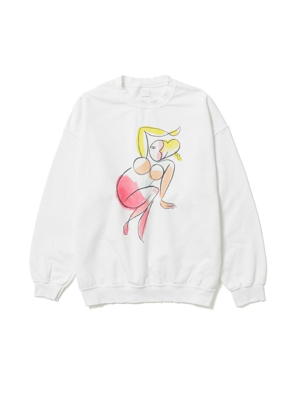 sasquatchfabrix. "PINUP GIRL” SAVAGE SWEATSHIRT 24SS-CSL-001