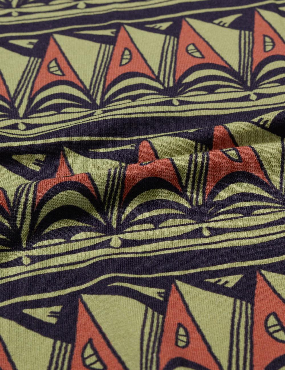 Sasquatchfabrix. POCKET NOSLEEVE “PRIMITIVE BORDER” 25SS-CS0-001