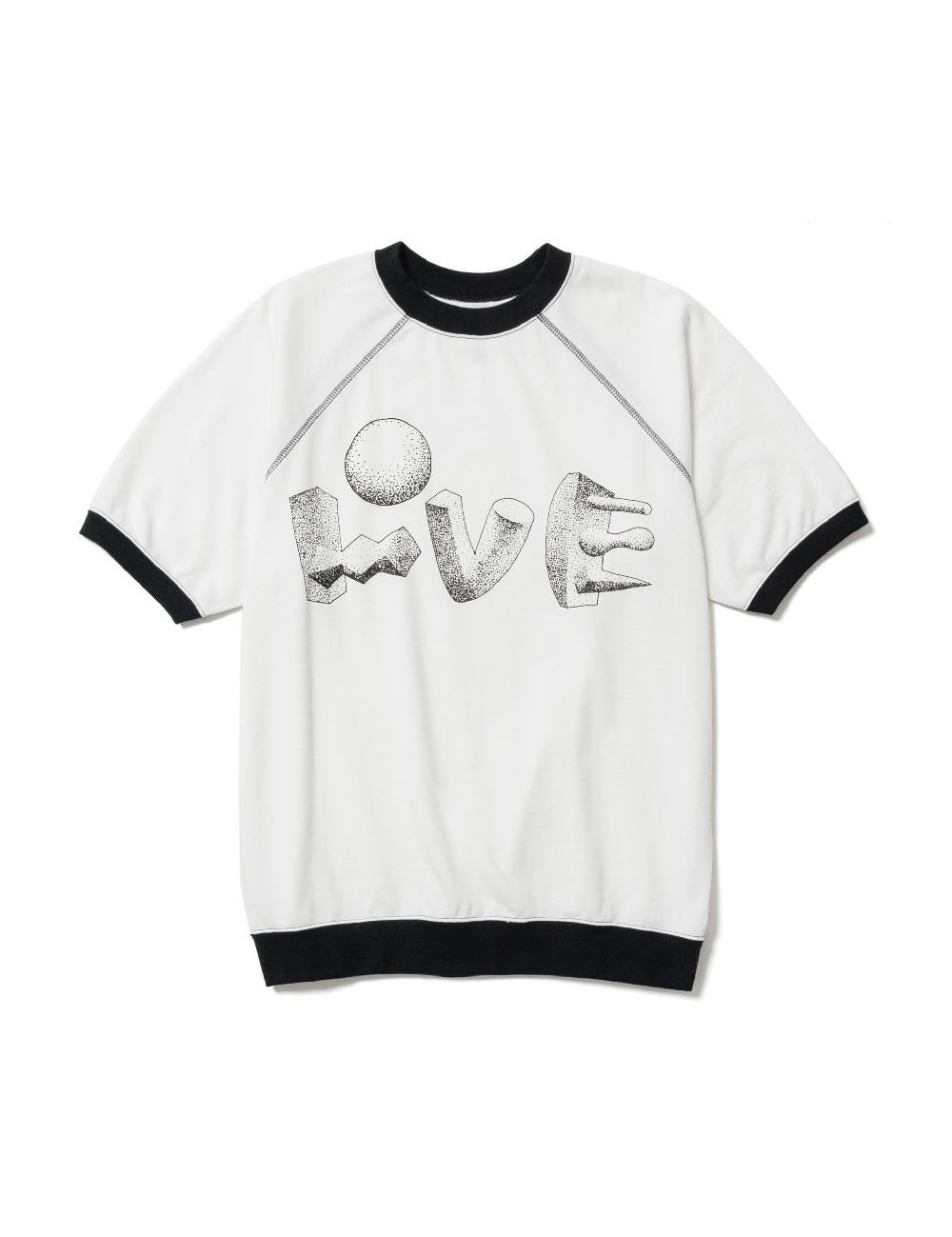 sasquatchfabrix. POLYHEDRON “LOVE” H/S SWEATSHIRT 24SS-CST-005