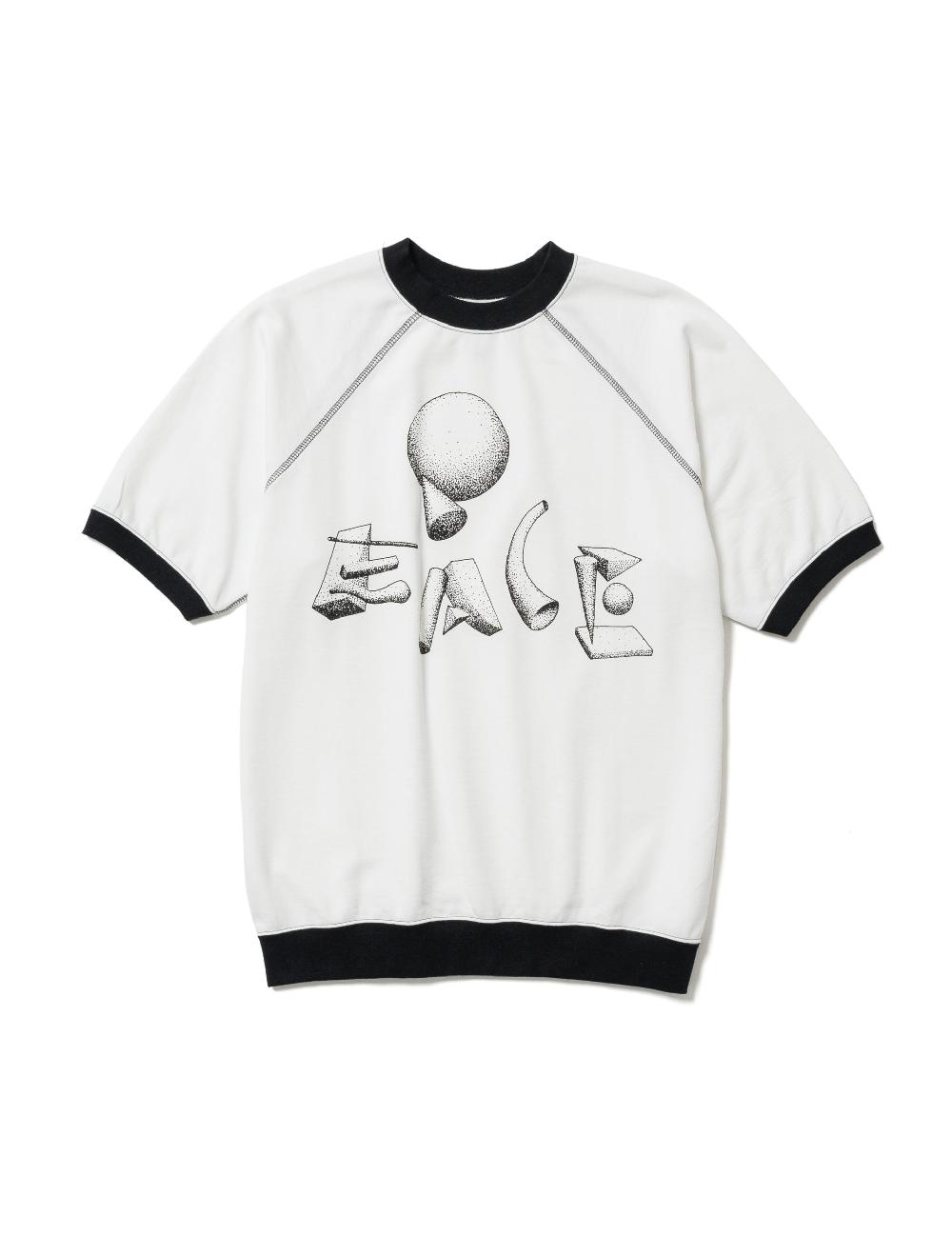 sasquatchfabrix. POLYHEDRON "PEACE" H/S SWEAT SHIRT 24SS-CST-006