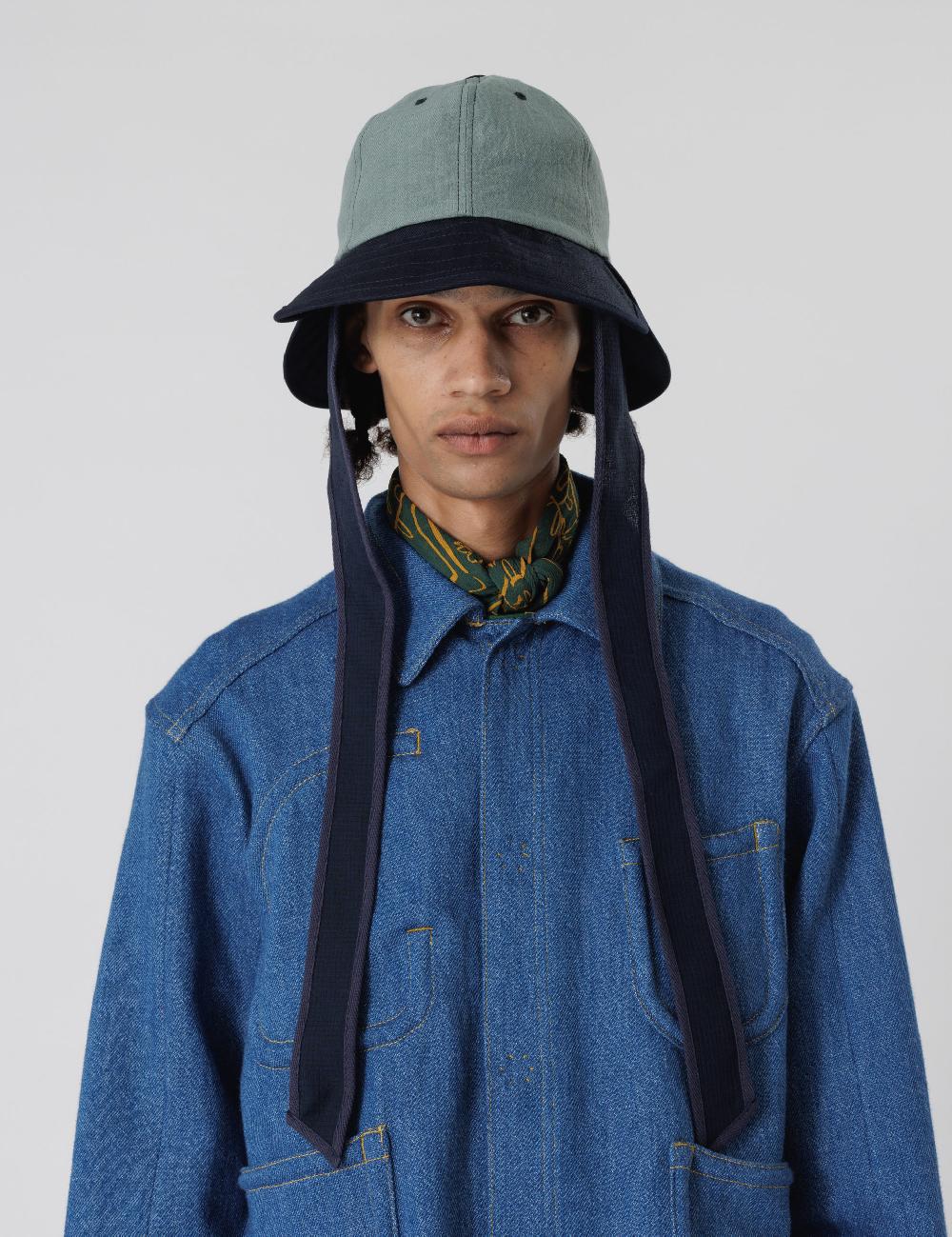 Sasquatchfabrix. 2TONE DOUBLE BRIM HAT 24SS-GOH-001
