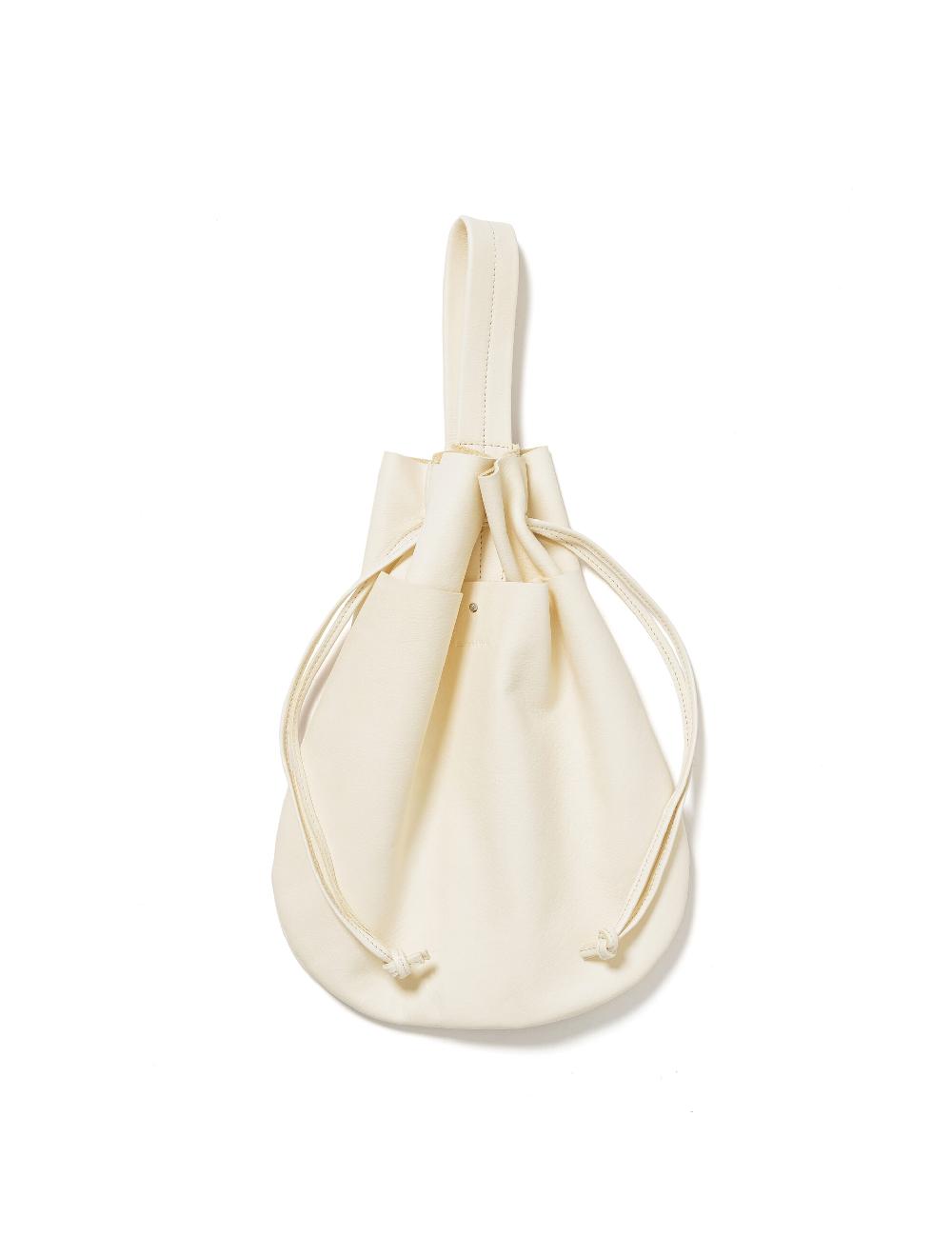 Sasquatchfabrix. LEATHER HELMET BAG 25SS-GOA-003