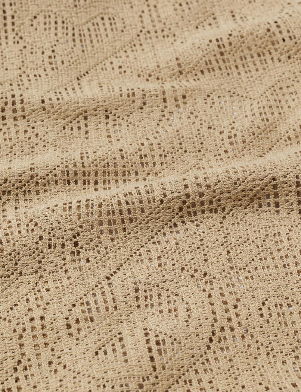 Sasquatchfabrix. “LOVE & PEACE” LACE SMOCK 24SS-CSL-004