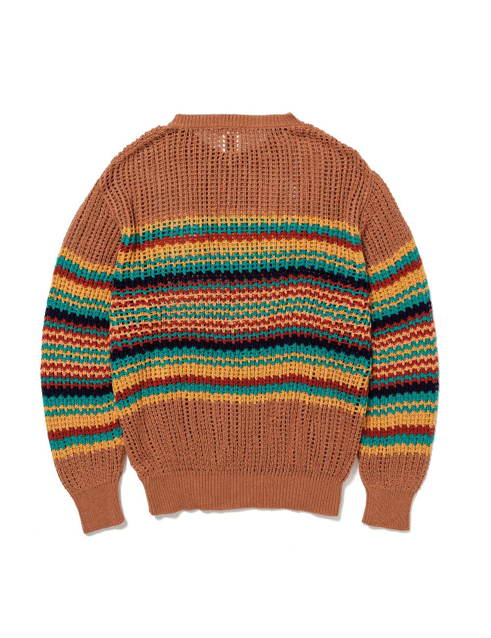 Sasquatchfabrix. MESH KNIT “MEX BORDER” 25SS-KNN-001