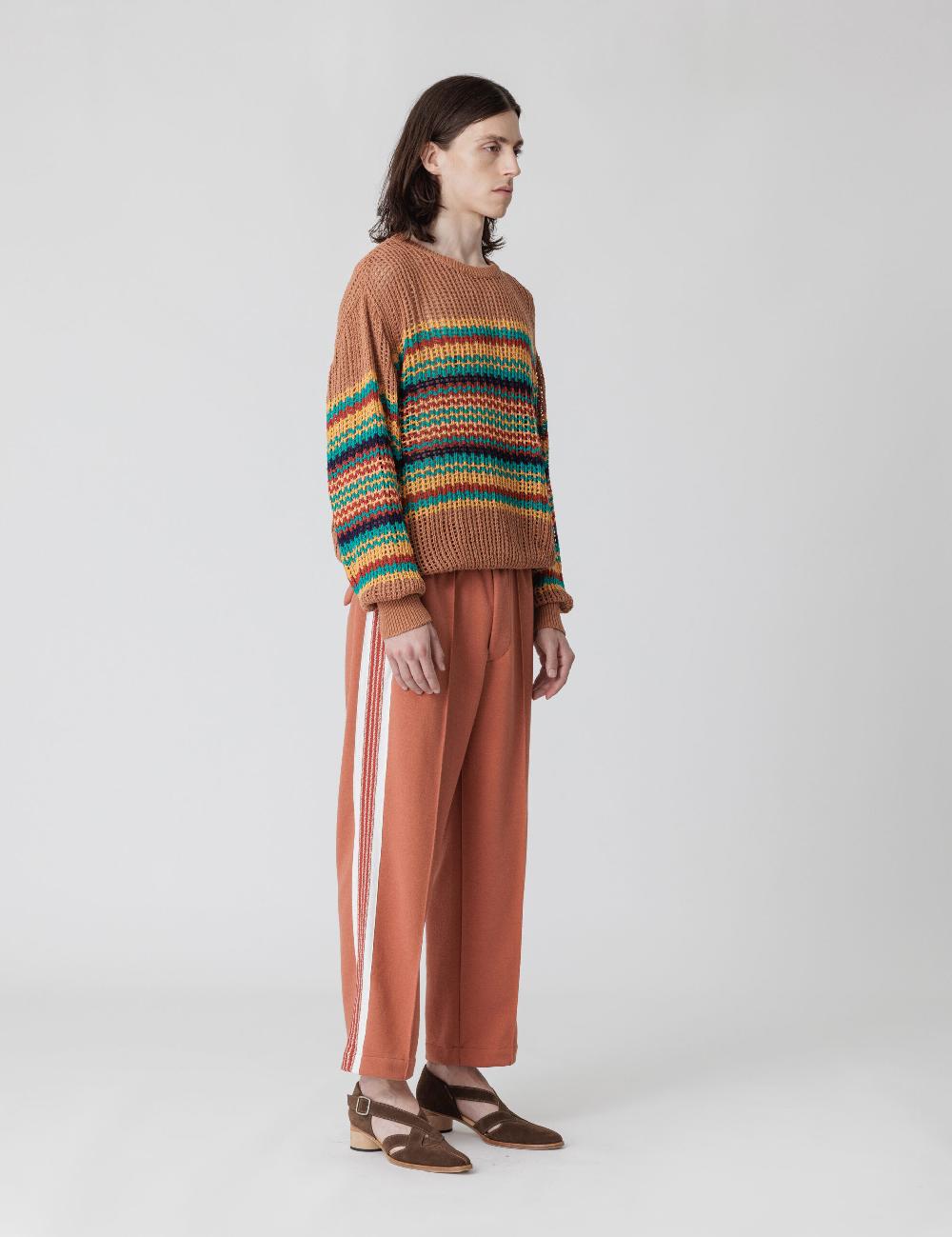 Sasquatchfabrix. MESH KNIT “MEX BORDER” 25SS-KNN-001