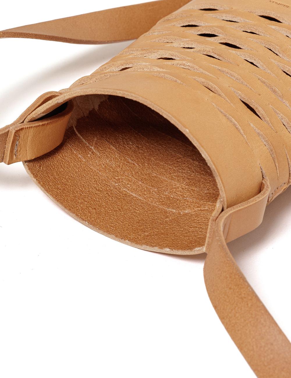 Sasquatchfabrix. MESH LEATHER BAG 25SS-GOA-004