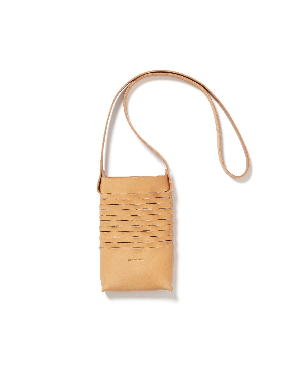 sasquatchfabrix. MESH LEATHER BAG 25SS-GOA-004