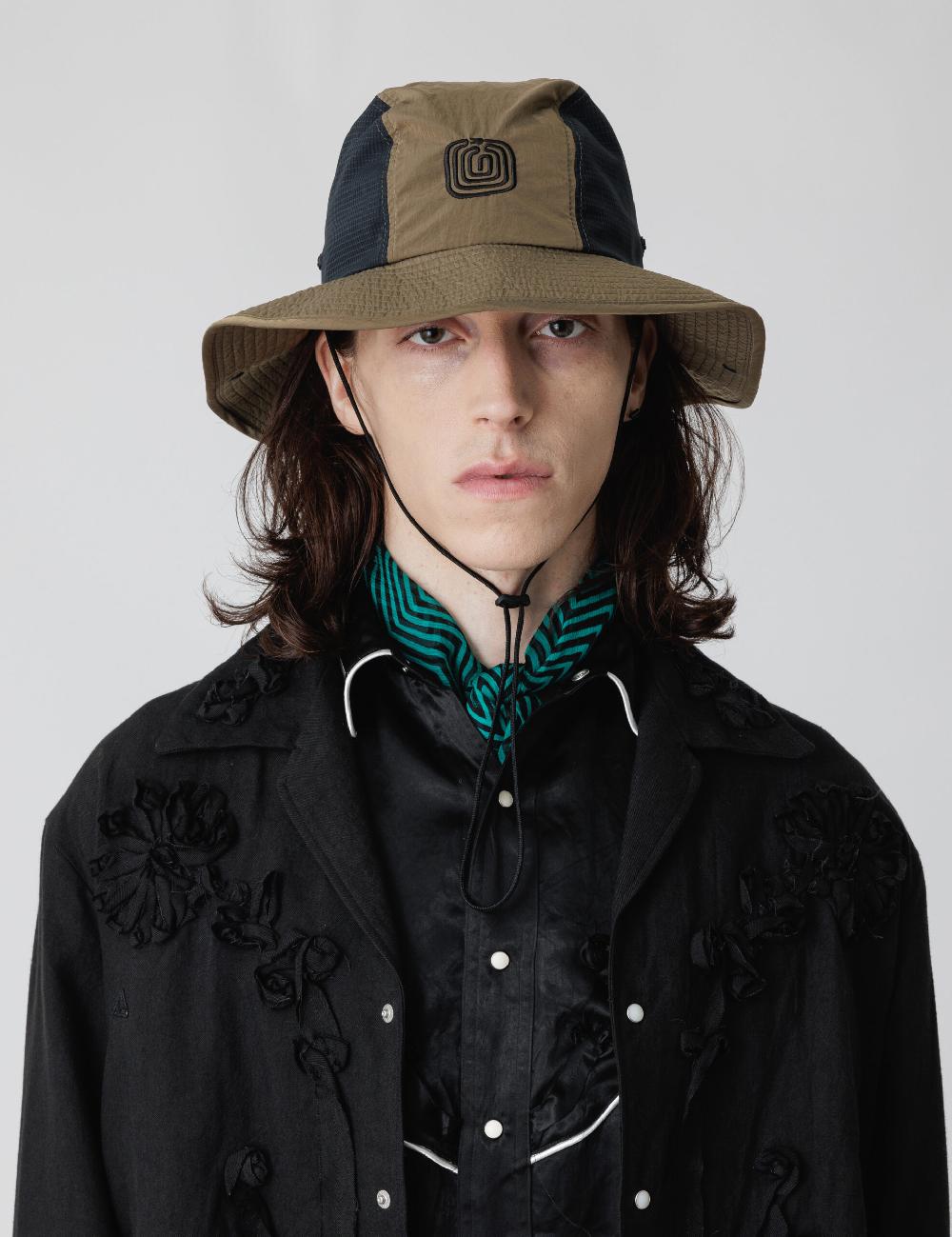 Sasquatchfabrix. NYLON WESTERN HAT 25SS-GOH-002