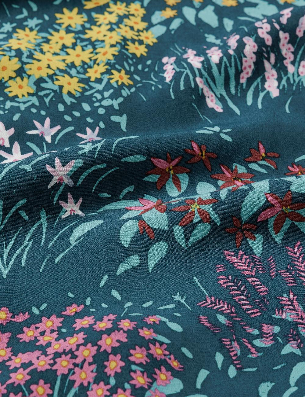 Sasquatchfabrix. OC H/S SHIRTS “FLOWERS” 25SS-SY5-003