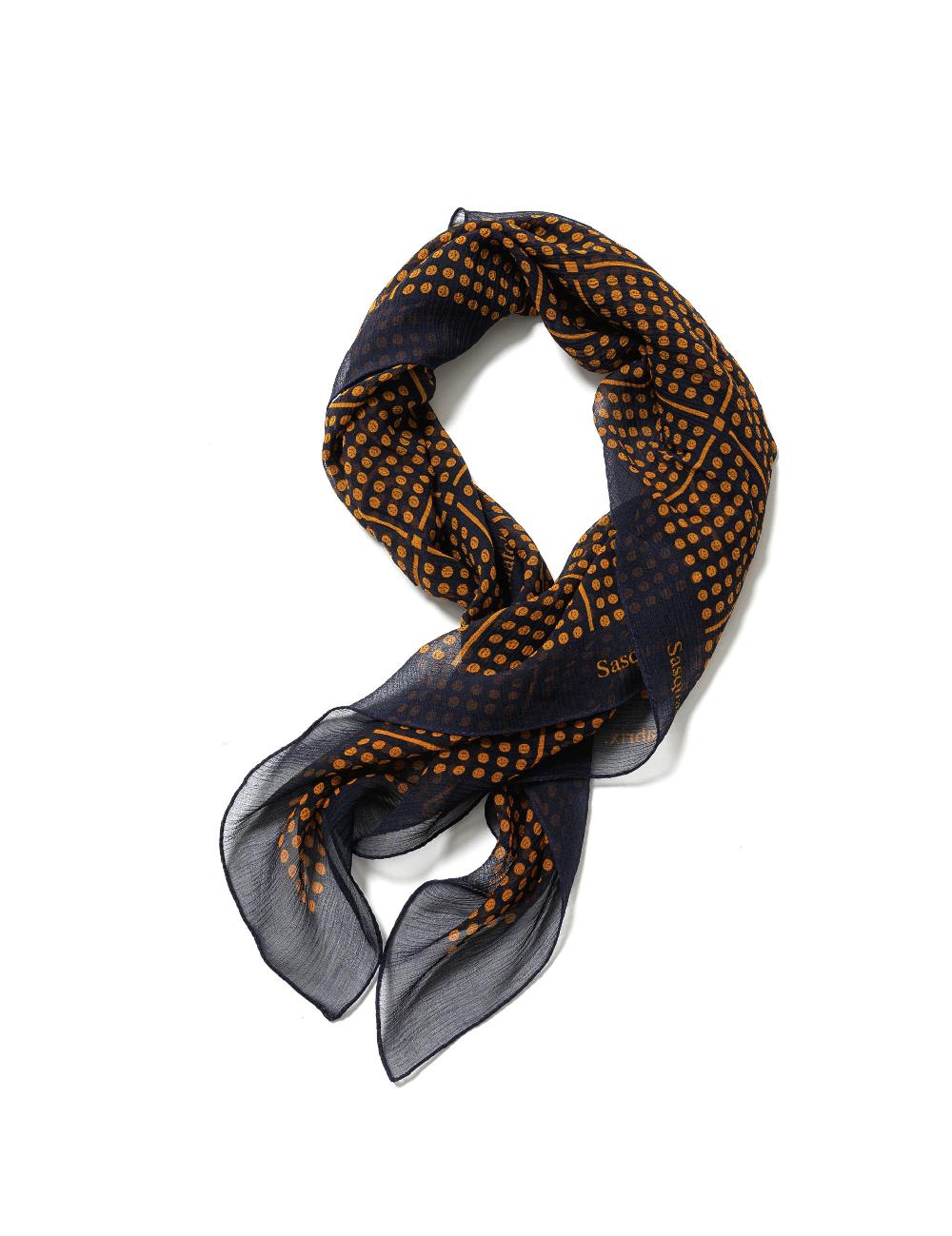 Sasquatchfabrix. “PEACEFUL” SILK SCARF 24SS-GOA-002