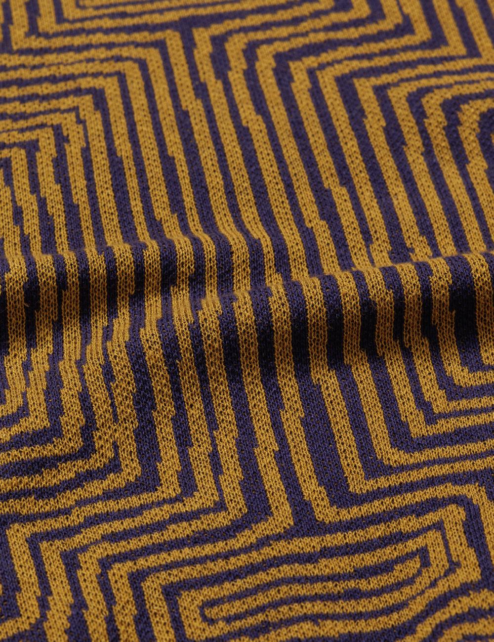 Sasquatchfabrix. POLO KNIT ”MOLAS" 25SS-KNN-004