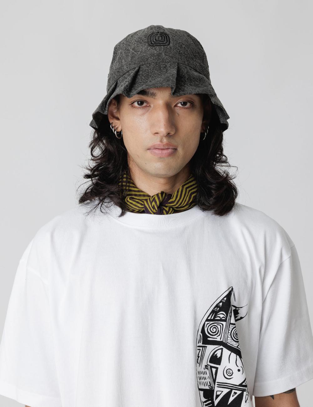 Sasquatchfabrix. SILK SCARF “MOLAS” 25SS-GOA-002