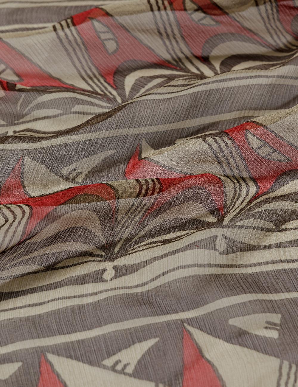 Sasquatchfabrix. SILK SCARF “PUEBLO” 25SS-GOA-005