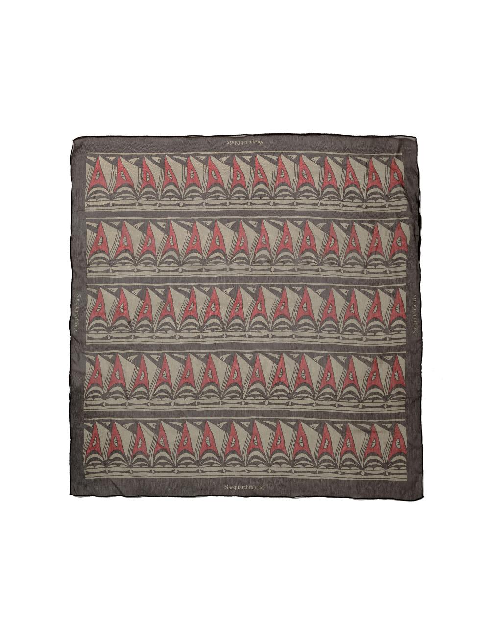 sasquatchfabrix. SILK SCARF “PUEBLO” 25SS-GOA-005