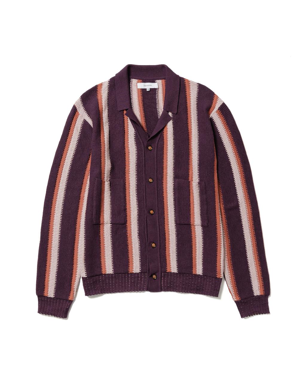 sasquatchfabrix. STRIPE KNIT CARDIGAN 24SS-KNN-001