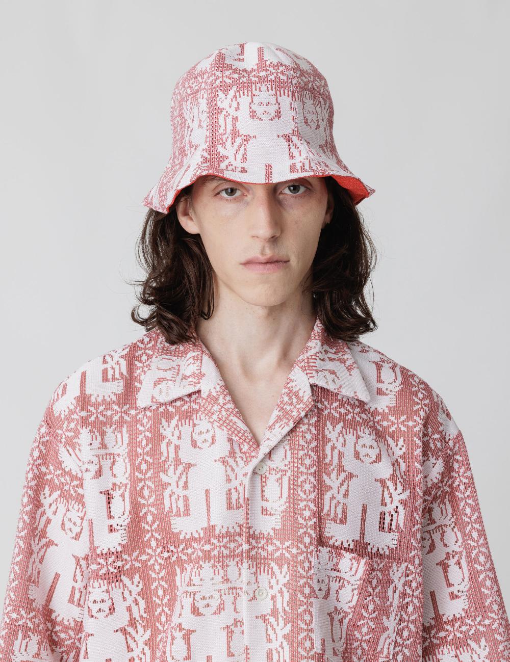 Sasquatchfabrix. TULIP HAT “AMULET LACE” 25SS-GOH-003