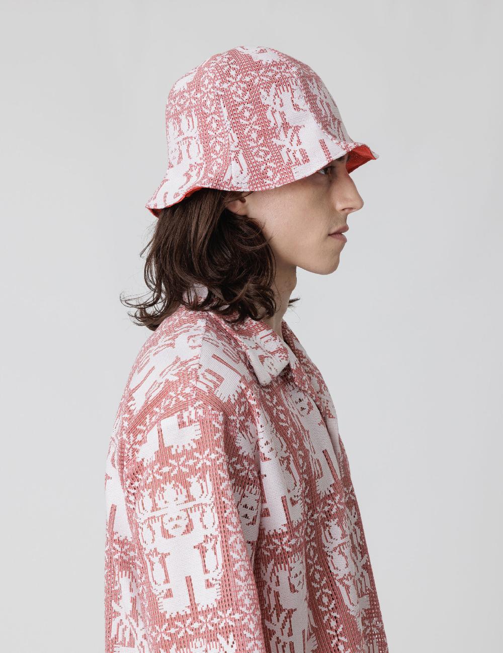 Sasquatchfabrix. TULIP HAT “AMULET LACE” 25SS-GOH-003