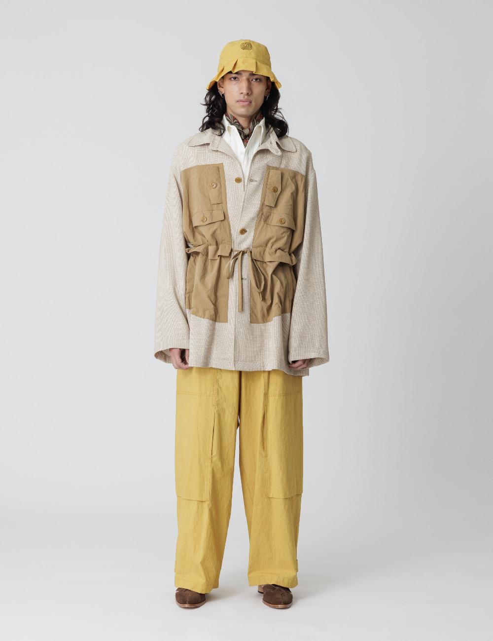 Sasquatchfabrix. UTILITY MESH COAT 25SS-JKL-010