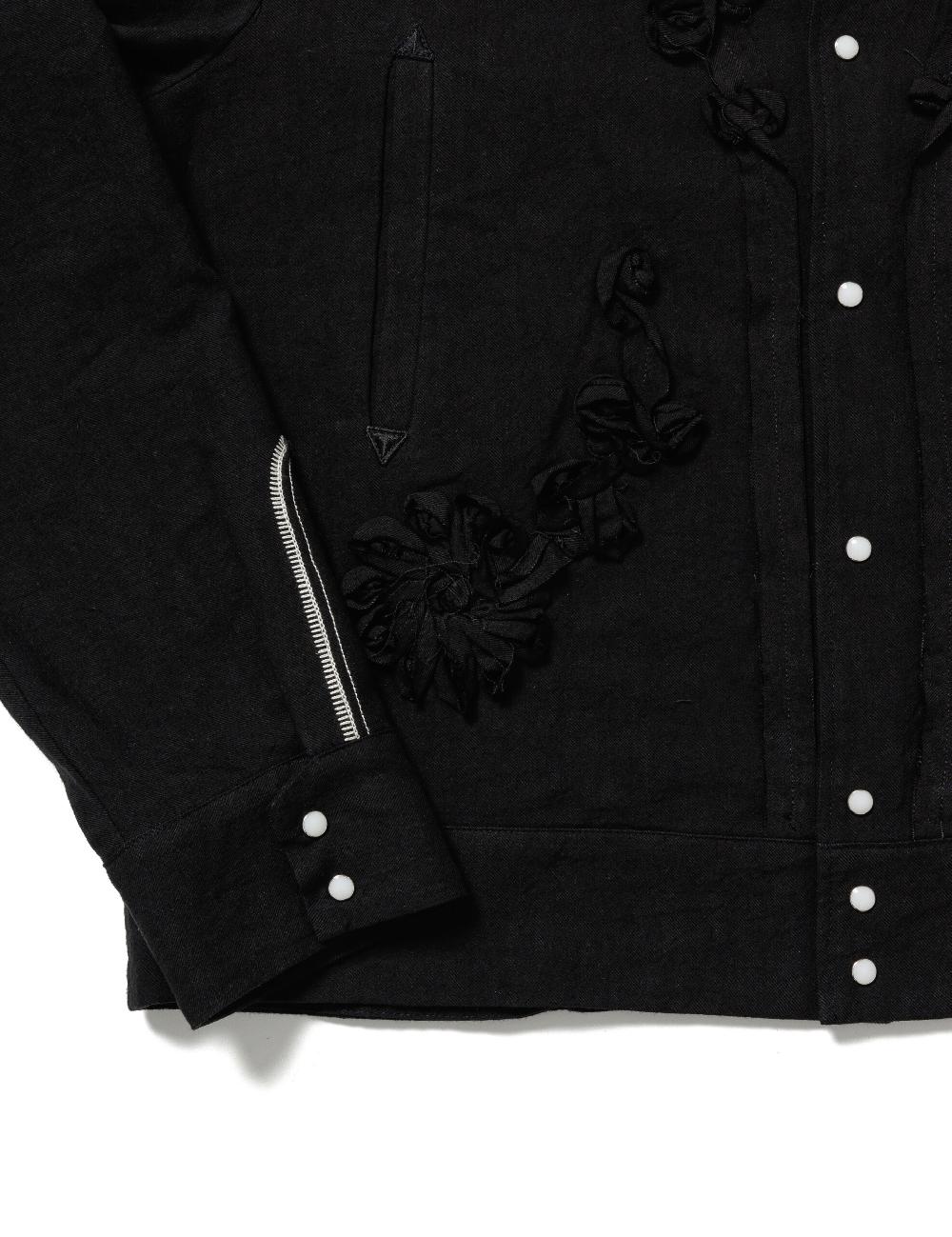 Sasquatchfabrix. WESTERN JKT “FLOWERS” 25SS-JKL-008