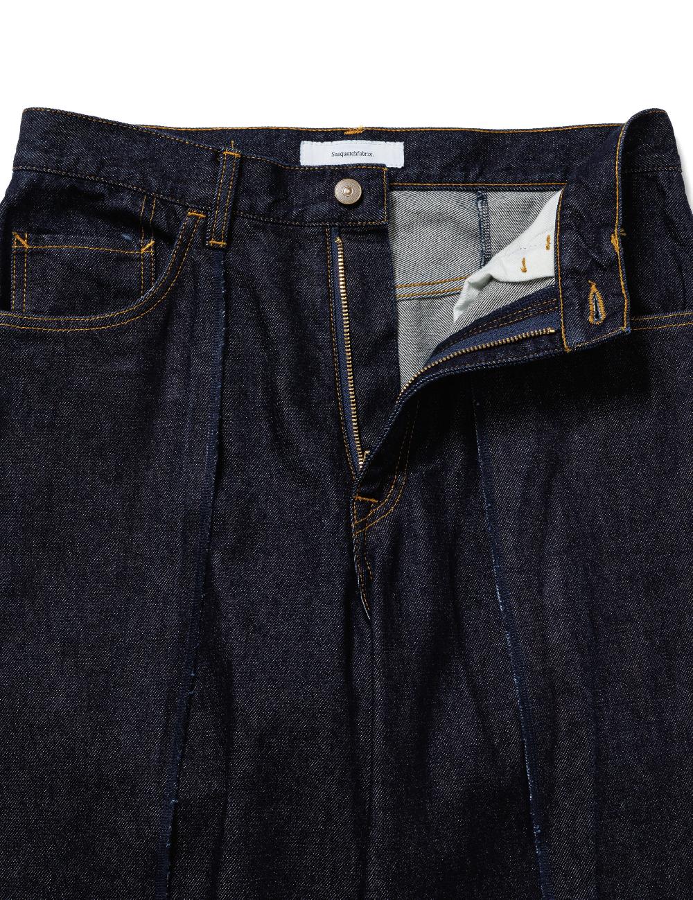 Sasquatchfabrix. WRAP DENIM PANTS 25SS-PA9-001