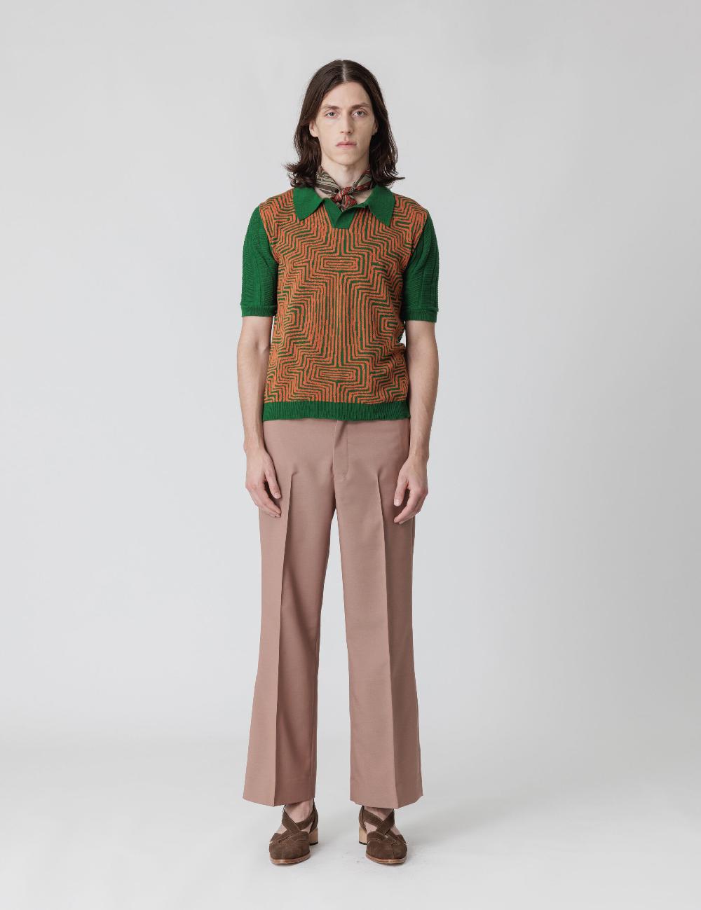 Sasquatchfabrix. SEMI FLARE SILHOUETTE SLACKS 25SS-PA9-012