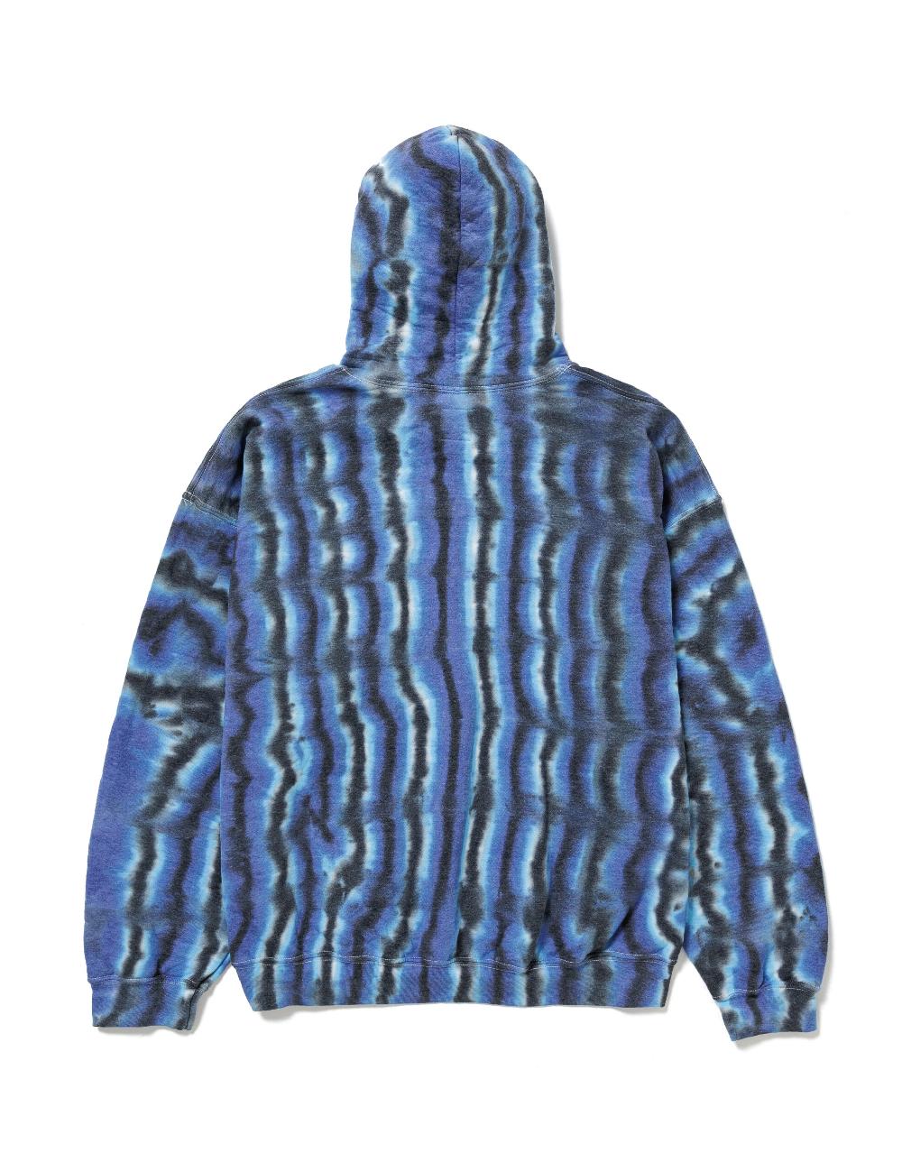 Sasquatchfabrix. SWEAT HOODIE "MEX STRIPE DYE" 25SS-CSP-001