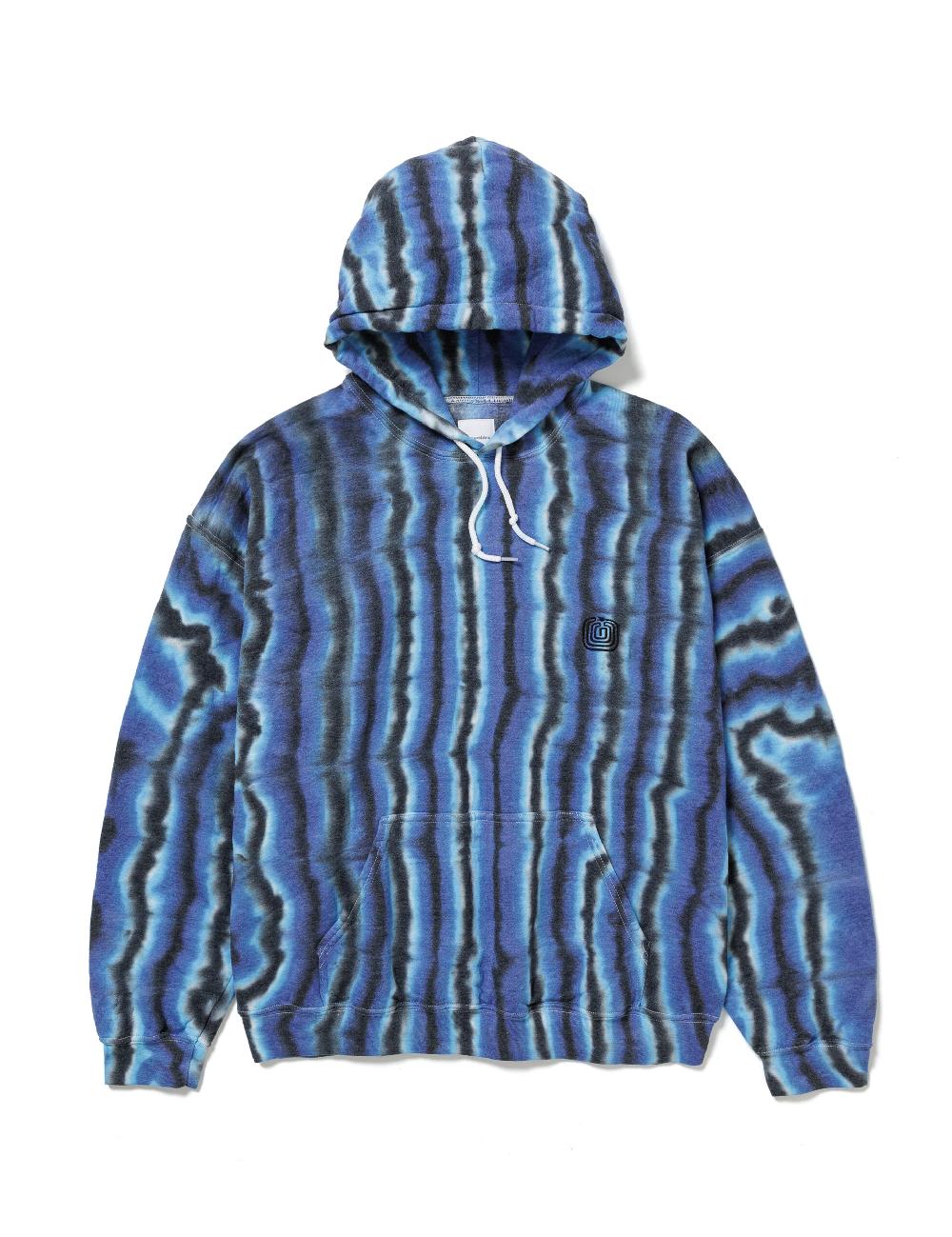 sasquatchfabrix. SWEAT HOODIE "MEX STRIPE DYE" 25SS-CSP-001