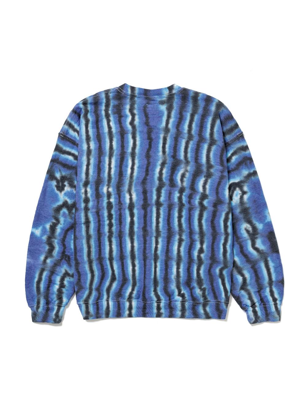 Sasquatchfabrix. SWEAT SHIRT "MEX STRIPE DYE" 25SS-CSS-003