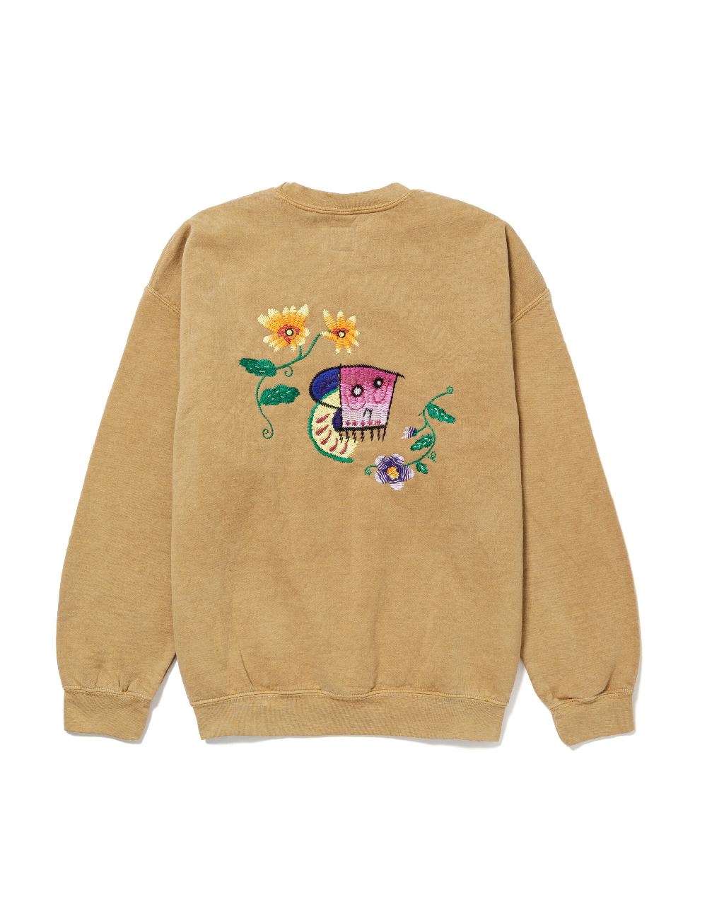 Sasquatchfabrix. SWEATSHIRT "MEXICAN SKULL" 25SS-CSS-005